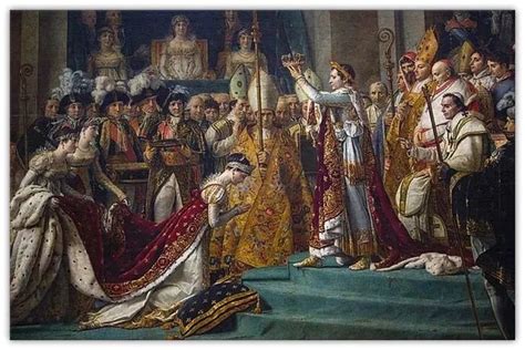 世界名画《拿破仑一世加冕大典》欣赏与解读|拿破仑|拿破仑一世|大卫_新浪新闻