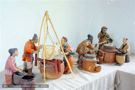 古代豆腐坊,传统行业,各行各业,摄影素材,汇图网www.huitu.com