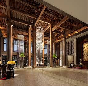 酒店入口的大门设计,室外模型,模型设计/效果图,设计模板,汇图网www.huitu.com