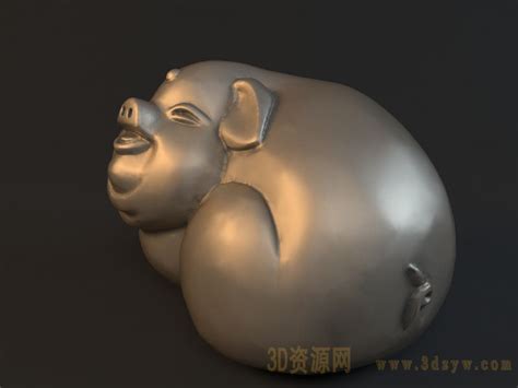不锈钢猪雕塑 (3)-宏通雕塑