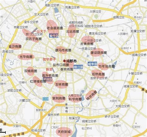 网点规划 | 成都城市商圈地图 - 知乎