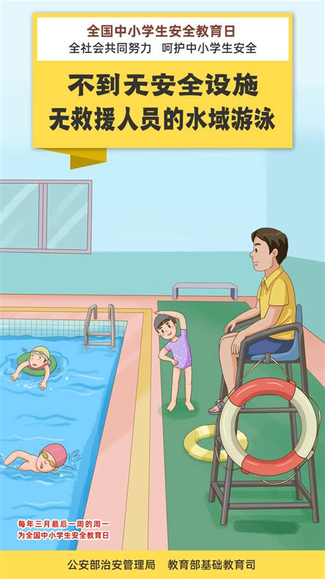 暑期防溺水，安全教育不“放假”！_游泳