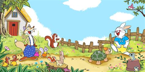 龟兔赛跑|插画|儿童插画|碧呀碧 - 原创作品 - 站酷 (ZCOOL)