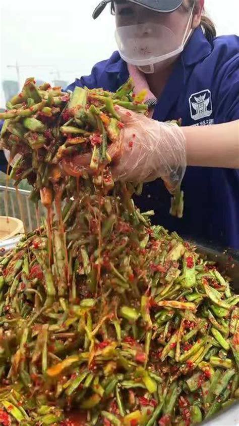 在江西抚州，有一种下饭菜叫抚州菜梗，用芥菜梗腌制的_腾讯视频