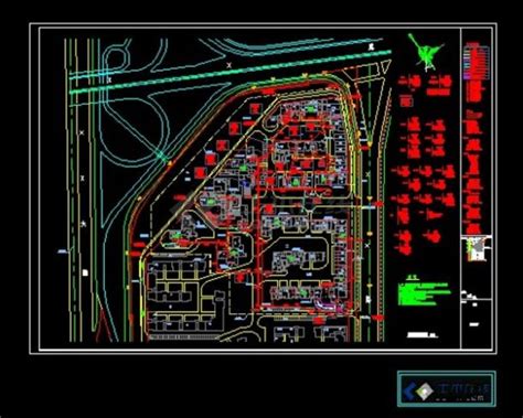 县城综合小区智能化CAD图纸 - 易图网