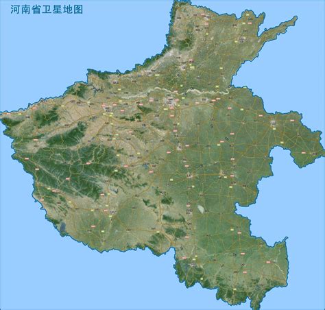 河南地图全图高清版
