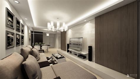 90平米两室一厅装修效果图 清新大方舒适美观温馨浪漫
