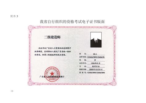 广东省专业技术人员职业资格电子证书上线，包括一级注册消防 ...