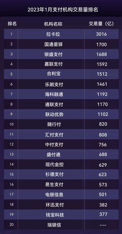 中国10大支付公司排名(中国10大支付公司排名榜)-pos圈支付网