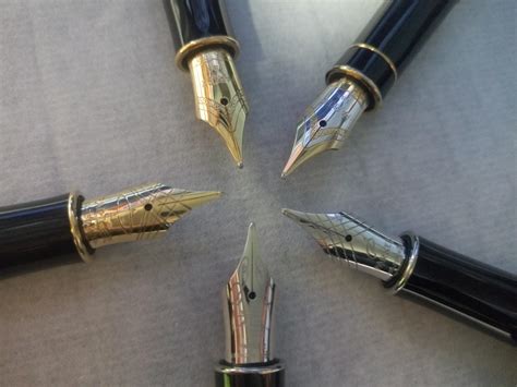 钢笔笔尖的种类有哪些,钢笔笔尖,钢笔笔尖型号怎么分类_大山谷图库