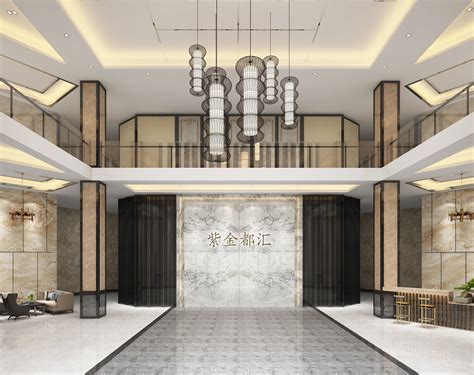 酒店大厅 - 效果图交流区-建E室内设计网
