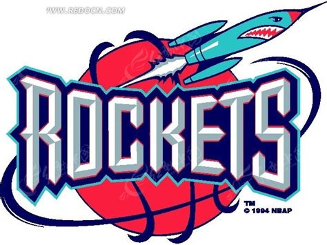 NBA火箭队标志设计CDR素材免费下载_红动中国