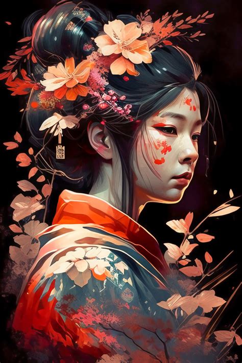 Illustration artistiques | Geisha: Art & Tradition Japanese Culture ...
