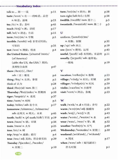 《Word lists 单词列表》2013年审定苏教译林版小学六年级英语下册课本_苏教版小学课本