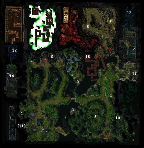 [仙之侠道]地图全貌,攻略,魔兽RPG-52魔图