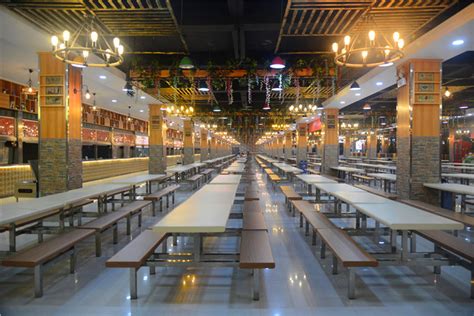学校餐厅设计-济源职业技术学院餐厅设计案例|空间|室内设计|郑州餐饮设计公司 - 原创作品 - 站酷 (ZCOOL)