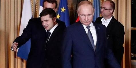 普京会晤乌克兰总统：没有握手也无目光接触_凤凰网